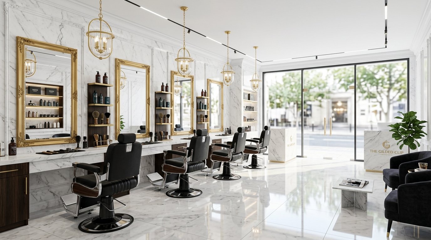 Ünye HB Hair Studio VIP erkek kuaförü ve protez saç merkezi iç mekan